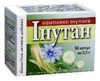 ІНУТАН 60 капс. Для здоров'я печінки, профілактики при цукровому діабеті.серія"приморський край"