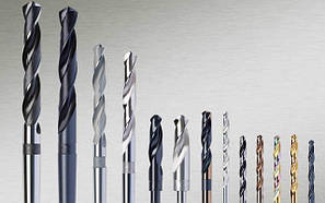 Свердла спіральні з металу