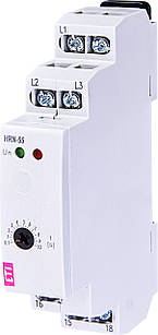 Реле контролю послід. і обриву фаз HRN-55 3x400AC (3F, 1x8A_AC1) без нейтралі