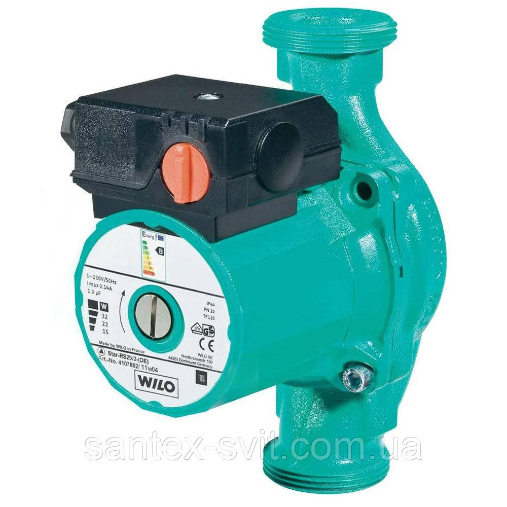 Насос циркуляційний Wilo star RS 25/4 180