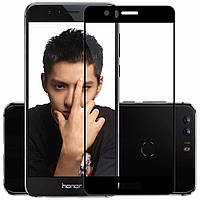 Full Glue защитное стекло для Huawei P10 - Black