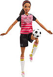 Лялька Барбі футболістка брюнетка - Made to Move Soccer Player, фото 4