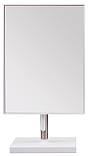 Дзеркало косметичне прямокутне на ніжці та підставці настільне 21,5х16 см TITANIA art.1599, фото 4