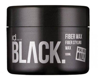 Віск для укладання волосся сильної фіксації IdHair Black Fibre Wax