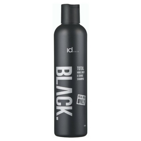 Шампунь для волосся, тіла і гоління IdHair Black Total 3 in 1 Shampoo 250 ml