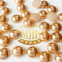 Термокерамічні напівсфери Gold Peach 50 шт./пач (РАЗМЕР НА ВИБІР)