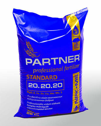 Комплексне добриво Партнер/Partner стандарт (NPK 20.20.20 + ME), 25 кг, фото 2