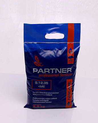 Комплексне добриво Партнер / Partner стандарт (NPK 9.12.35 + ME), 2,5 кг, фото 2