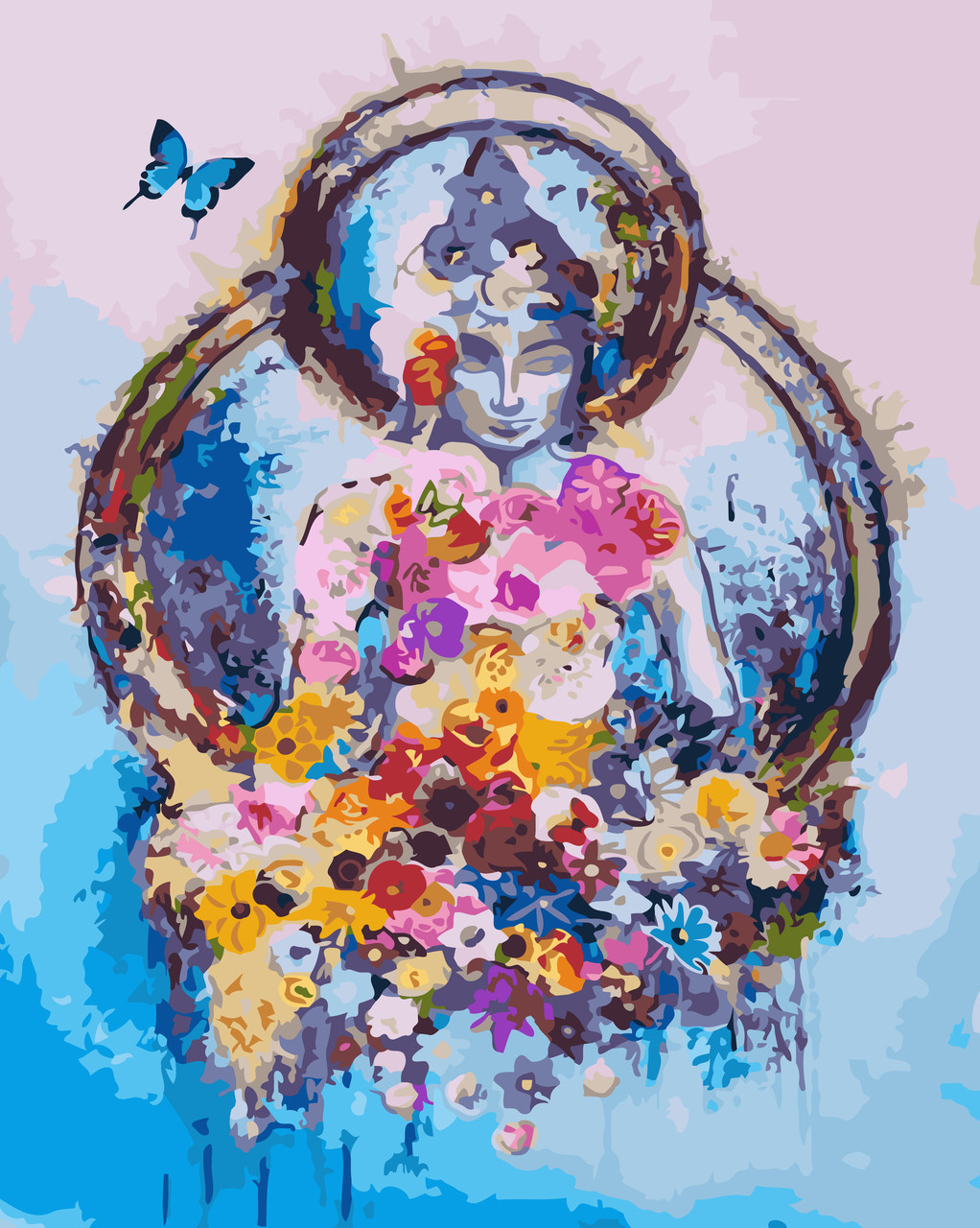 Картина-розмальовка Споглядання (KH5001) Ідейка 40 х 50 см, фото 1