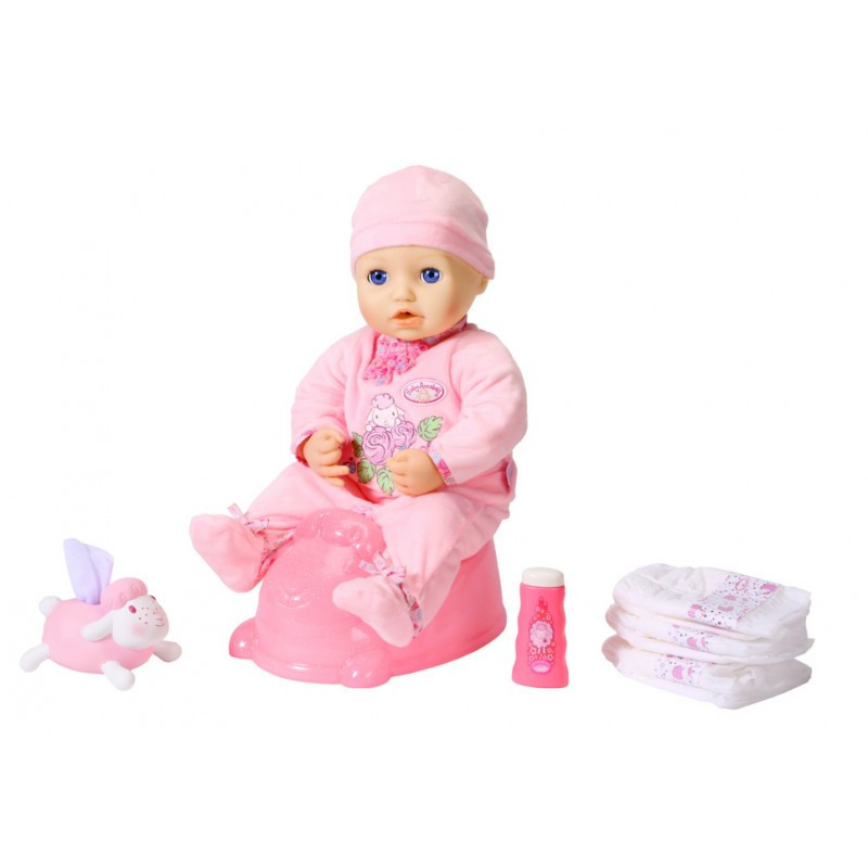 Zapf Горшок, памперсы, присыпка и игрушка-овечка для Baby Annabell 700310 - фото 1 - id-p565357831