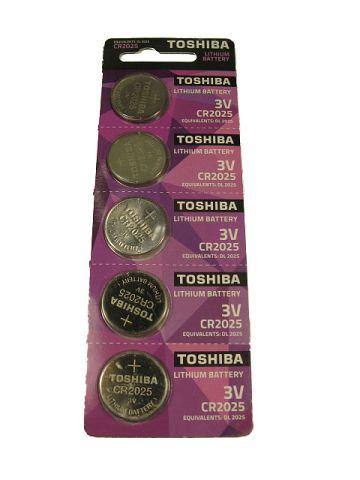 Батарейка Таблетки Toshiba 2025 (А5) (5 шт), фото 1