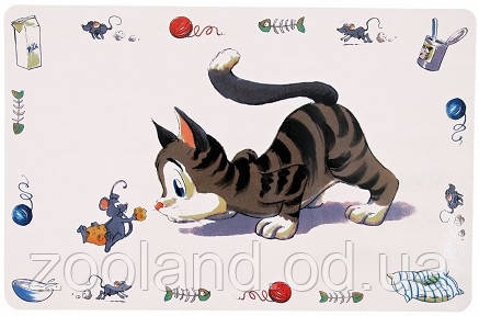 24544 Trixie Cat&Mouse килимок під миски, 44х28 см