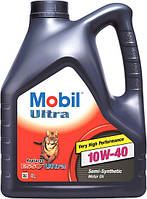 Полусинтетическое моторное масло Mobil ultra 10w-40 (Бывший Esso ultra )4л