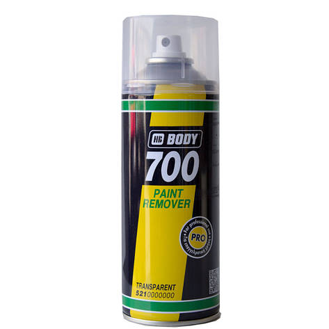 Змивка старої фарби аерозоль Body 700 Paint Remover 400мл, фото 1