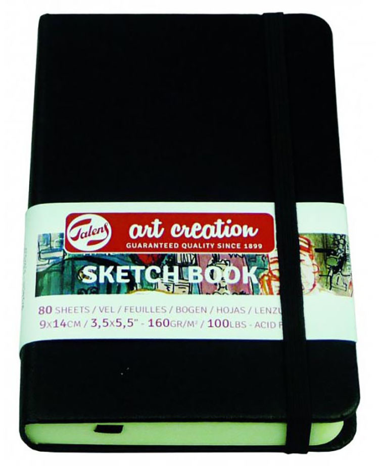 Royal Talens Art Creation Sketchbook Black 5x5