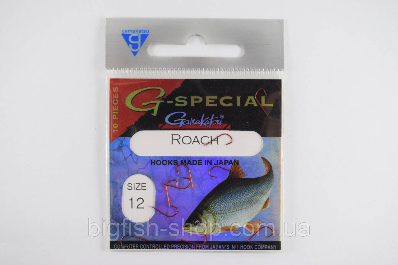 Гачки Gamakatsu Roach No12