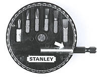 Набор вставок (бит) SL/PH/PZ с магнитным держателем 1/4" Stanley, 7 предм.