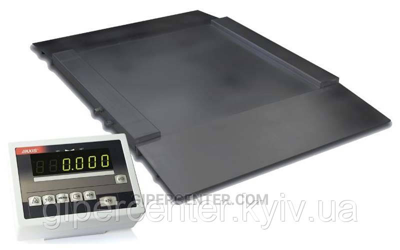 Ваги платформні з пандусами (наїзні) до 600 кг 4BDU-H-1500х1500 мм СТАНДАРТ