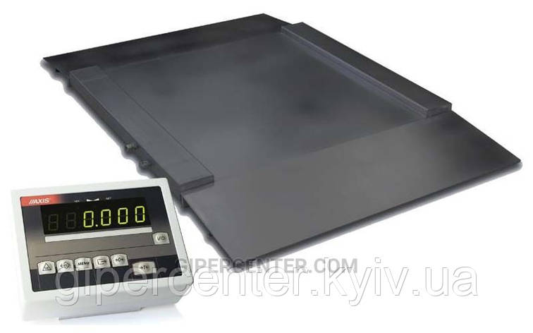 Ваги платформні наїзні до 1500 кг 4BDU-H-1500х1500мм СТАНДАРТ, фото 1