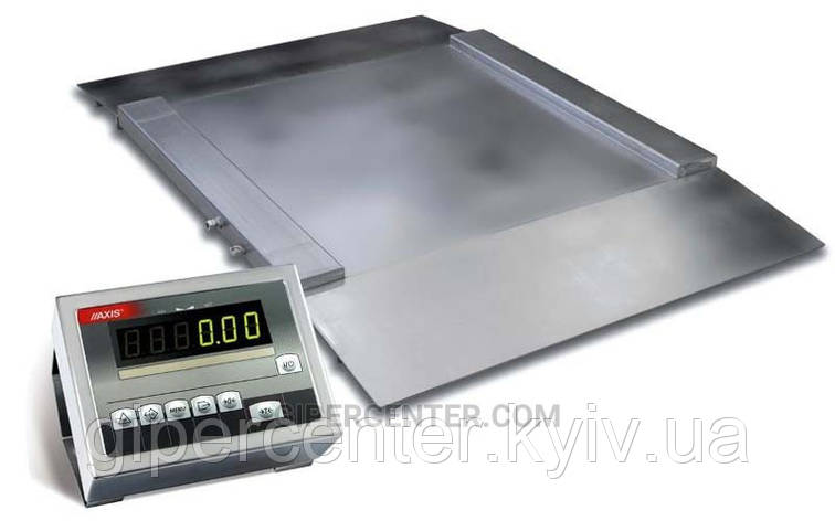 Ваги наїзні 4BDU300H 1250х1250 мм ЕЛІТ до 300 кг, фото 1
