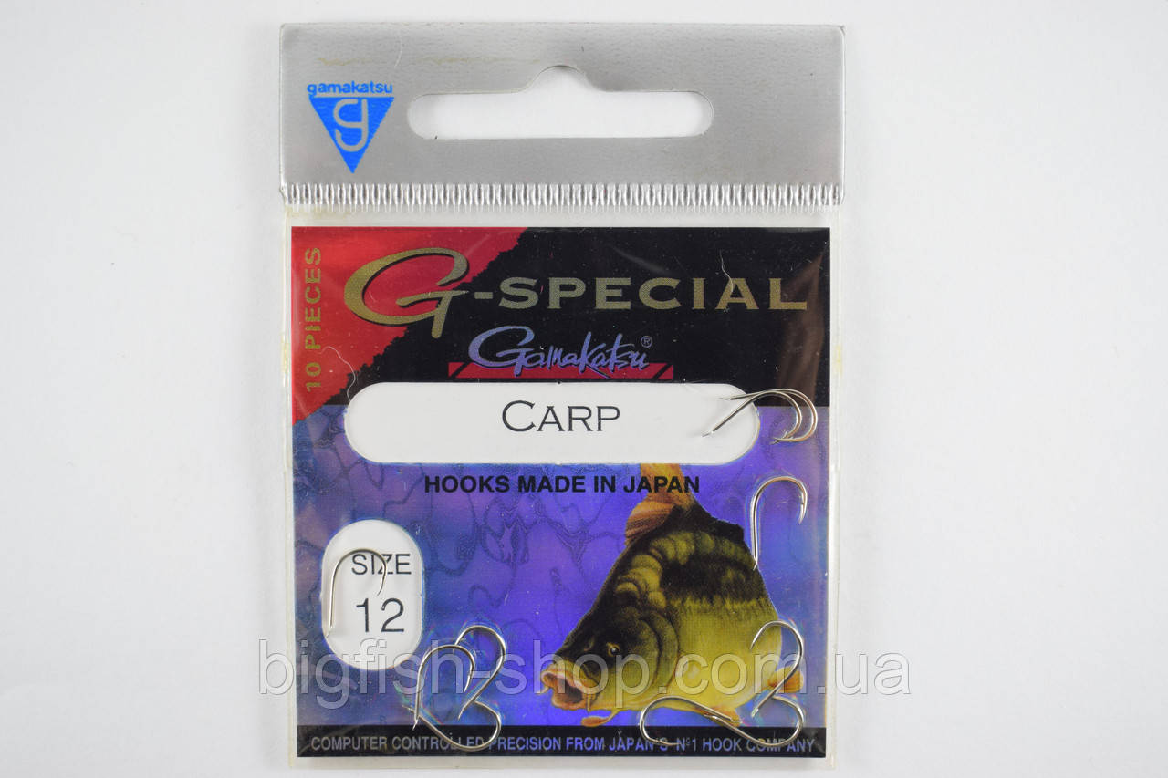 Гачки Gamakatsu Carp No10