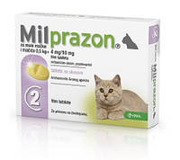 Милпразон для кошек и котят до 2 кг.,2 таб.