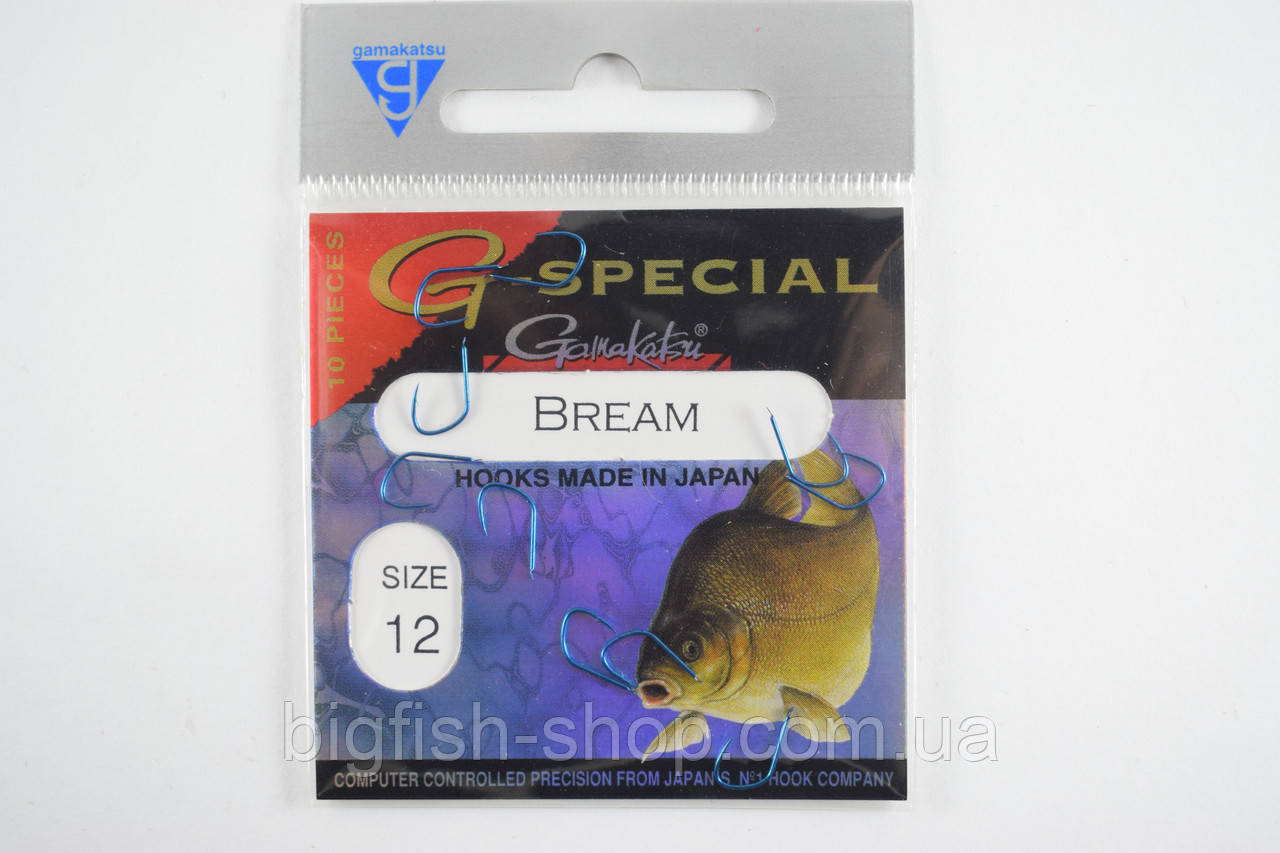 Гачки Gamakatsu Bream No12