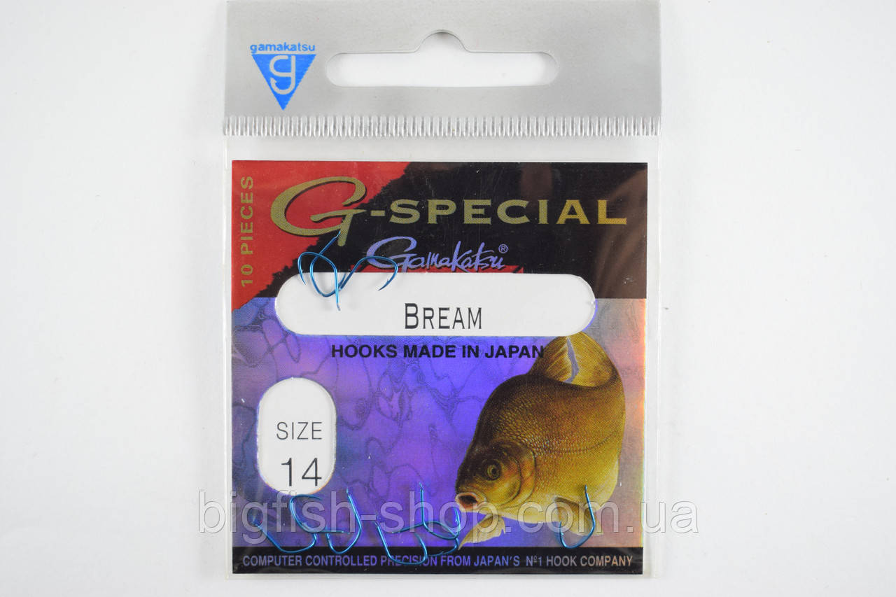 Гачки Gamakatsu Bream No14