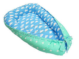 Кокон (гніздечко) для новонароджених  Хмаринка -зірочки -2