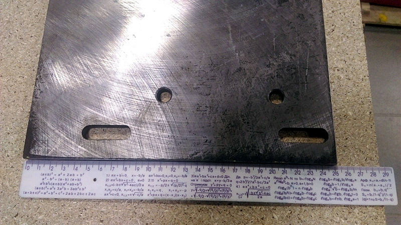Переходная плита для установки двигателя воздушного охлаждения на тяжелый мотоблок - фото 2 - id-p565671568