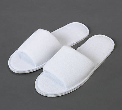 Одноразові капці для готелів, Махрові