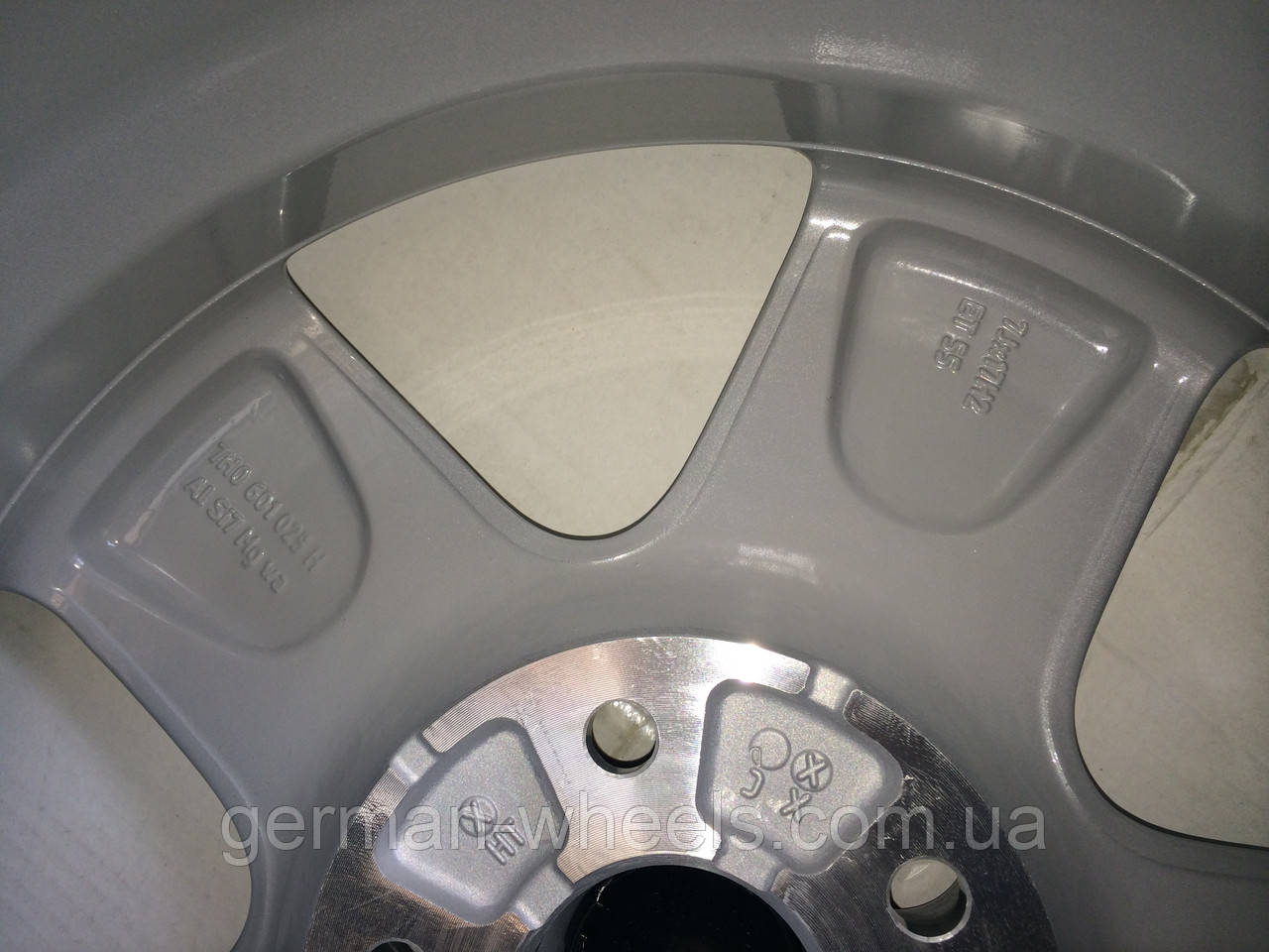 Комплект оригинальных новых дисков для VW Transporter / Multivan T5 стиль Thunder - фото 5 - id-p38913610