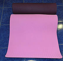 Килимок для йоги та фітнесу Yoga mat (6 мм), фото 2