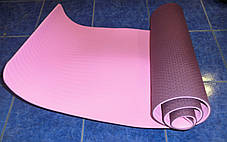 Килимок для йоги та фітнесу Yoga mat (6 мм), фото 2