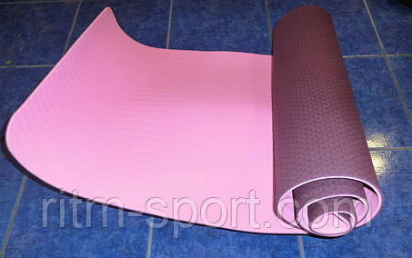 Килимок для йоги та фітнесу Yoga mat (6 мм), фото 2