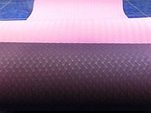 Килимок для йоги та фітнесу Yoga mat (6 мм), фото 3