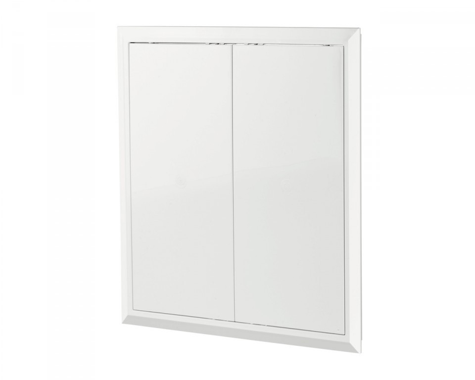 Дверцята ревізійні Домовент Л2 400/400 пластикові