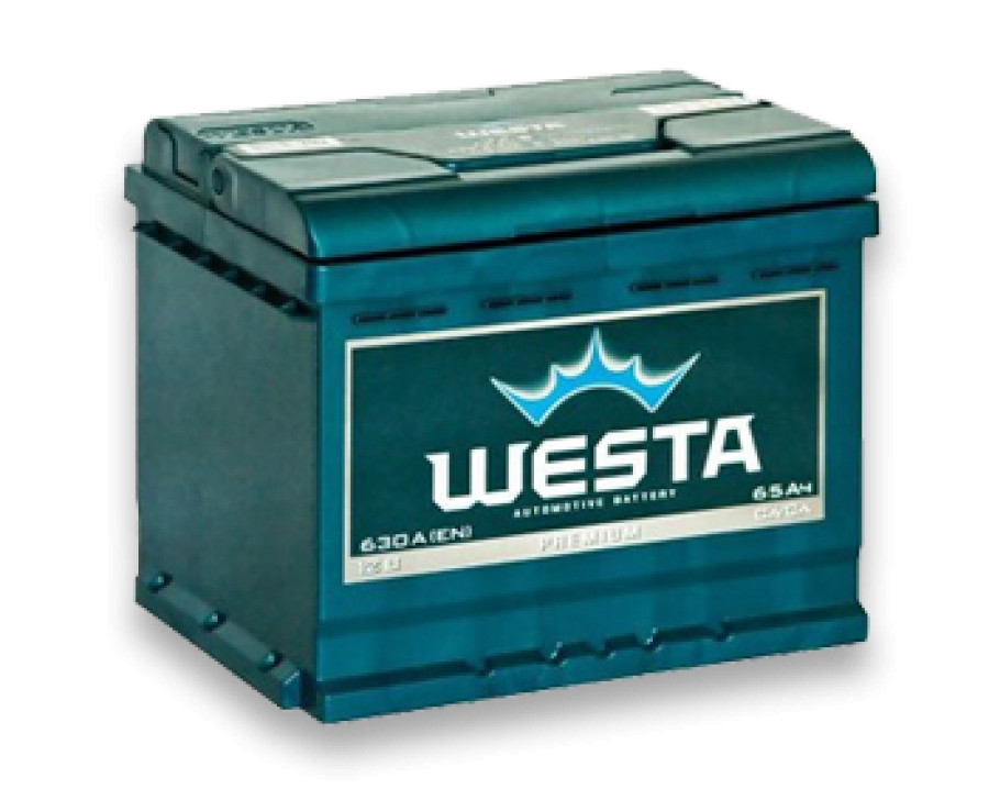 Аккумулятор Westa 65 Аh Веста 65 Ампер - фото 1 - id-p565784300