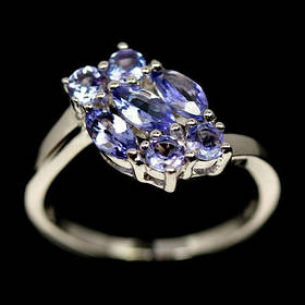 Танзанит, кольца