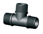 Трійник із зовнішньою різзю 1/2" Irritec (Італія)