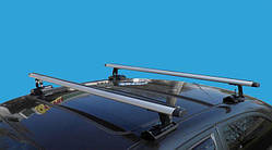 Багажник в штатні місця Combi LUX поперечки алюміній 130см для Doblo, Kangoo, Caddy, Logan MCV