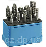 D=08, L=20, Dх=06 Борфреза (Шарошка) Циліндр з сферичним кінцем, тип C, фото 4