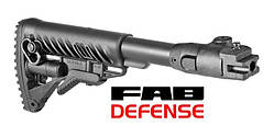 Складний телескопічний приклад Fab Defense М4-АКР (GLR-16) для АК 47/АКМ/74 замість приклада "весло"