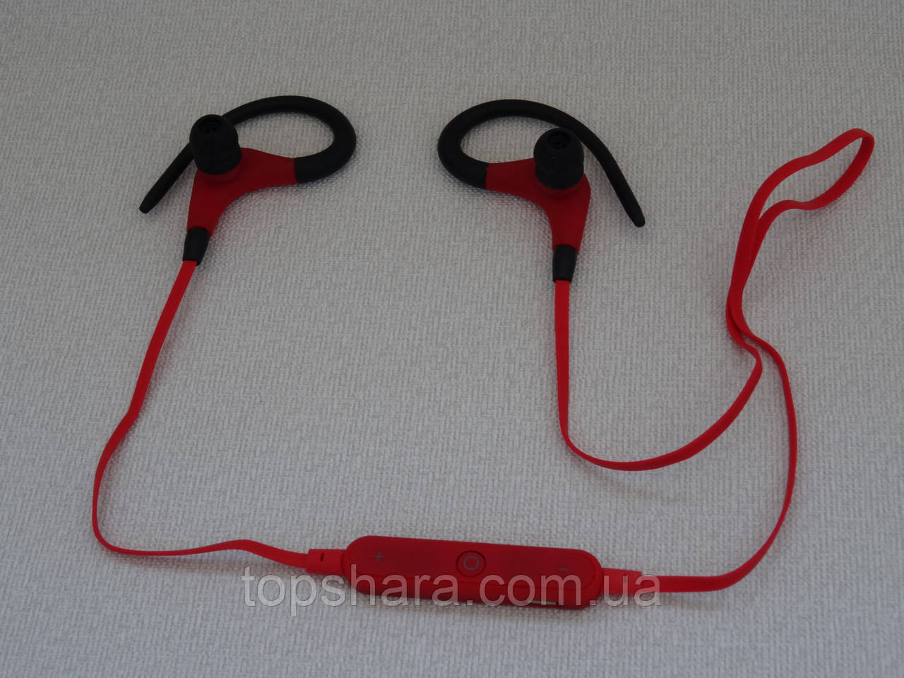 Навушники для спорту BT-1 Bluetooth з гарнітурою Червоний/чорний