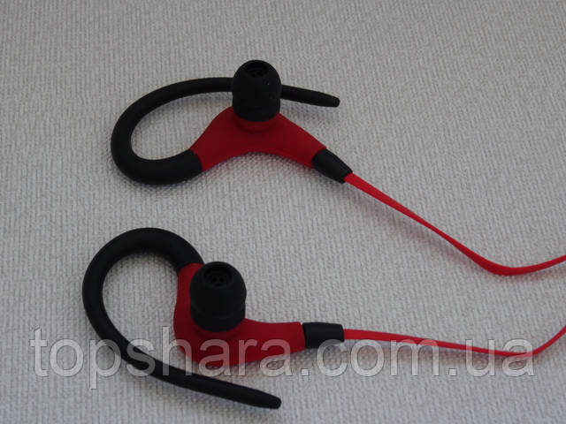 Наушники для спорта BT-1 Bluetooth с гарнитурой Красный/черный