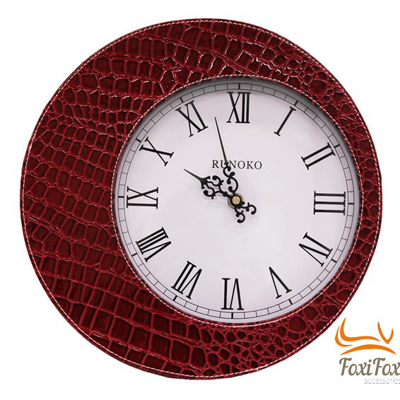 Настінний годинник круглої форми для дому 30 см