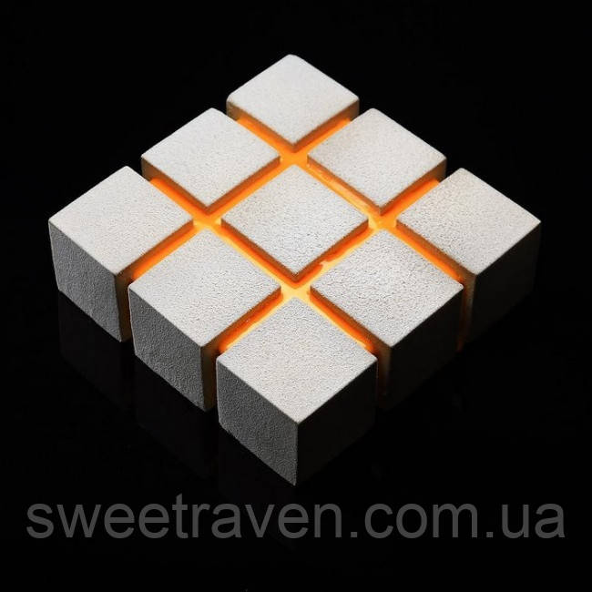 Форма силиконовая для евро-десертов Cubik (кубик) - фото 7 - id-p565917714