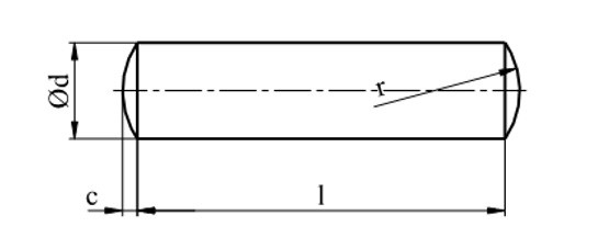 DIn 7 чертеж