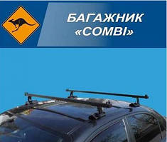 Багажник у штатне місце Combi для Doblo, Kangoo, Caddy, Logan MCV, Kia Cee"d , 2 балки сталь 1,1 м