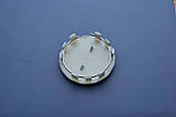 Ковпачки заглушки на литі диски в диски Opel Опель (58,5/56/11) C-502A срібло, фото 2